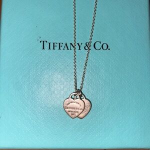 Tiffany & Co. Silver Heart Pendant Necklace
